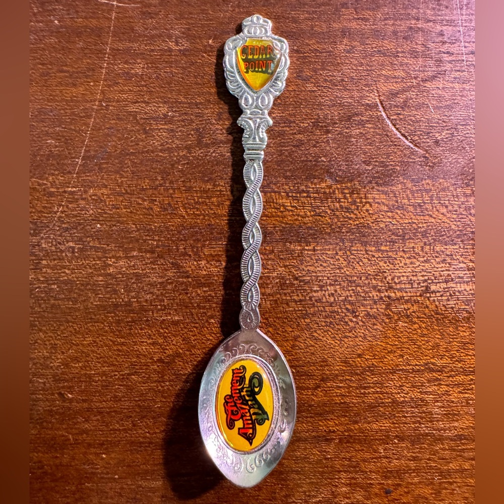 Cedar point collectible spoon